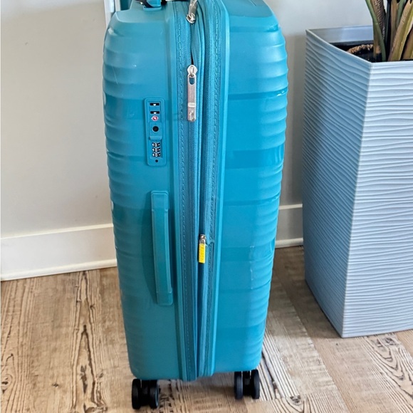 DELSEY Paris Dune Hardside Exp Luggage Spinner Wheels, Checked-Medium 25 Inch - Picture 14 of 16